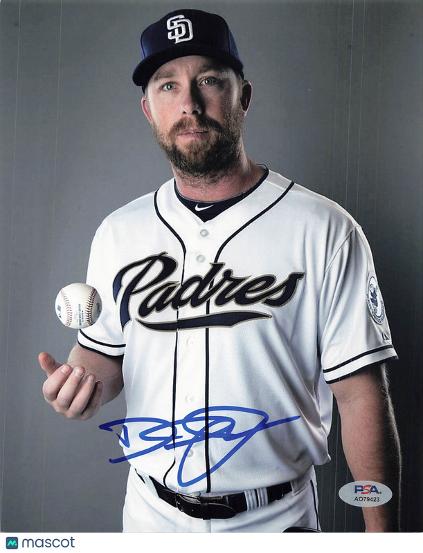 Dale Thayer San Diego Padres Signed 8x10 Photo PSA