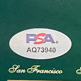 Gavin Newsom Signed 2001 San Francisco Magazine PSA Autographed