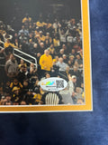 Yaxel Lendeborg Michigan Wolverines Signed 11x14 Custom Framed Photo JSA