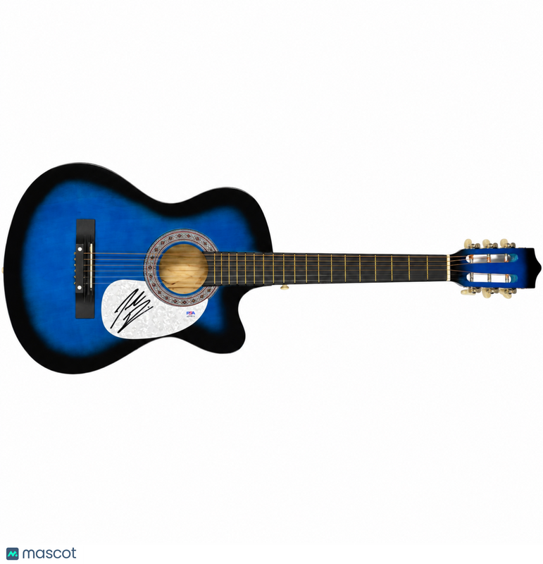 Jordan Davis Signed Guitar PSA Autographed