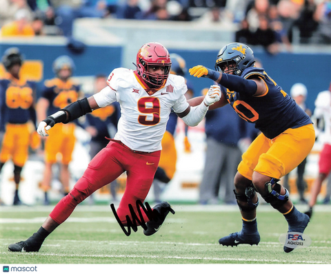 Will McDonald IV Signed Iowa State Cyclones Football 8x10 Photo PSA Autographed