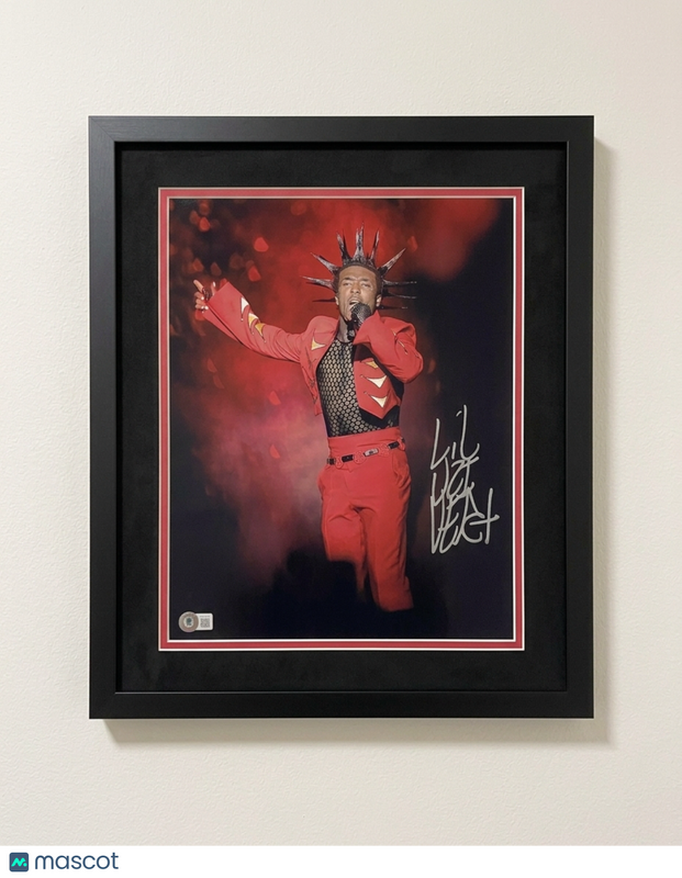 Lil Uzi Vert Signed 11x14 Framed Photo BAS Autographed
