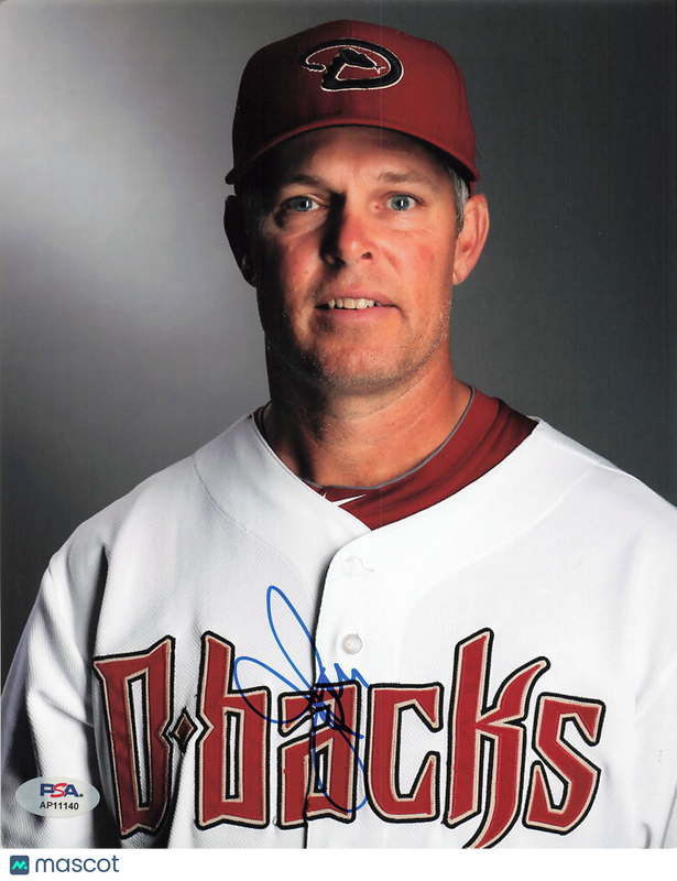 Jay Bell Arizona Diamondbacks Signed 8x10 Photo PSA