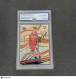 Alperen Sengun 2021-22 Panini Revolution Basketball#149 Signed Card PSA Auth