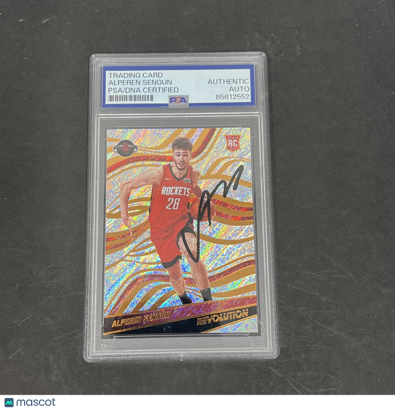 Alperen Sengun 2021-22 Panini Revolution Basketball#149 Signed Card PSA Auth