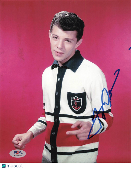 Frankie Avalon Signed 8x10 Photo PSA Autographed