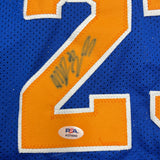 Mitchell Robinson Signed Jersey PSA New York Knicks Autographed