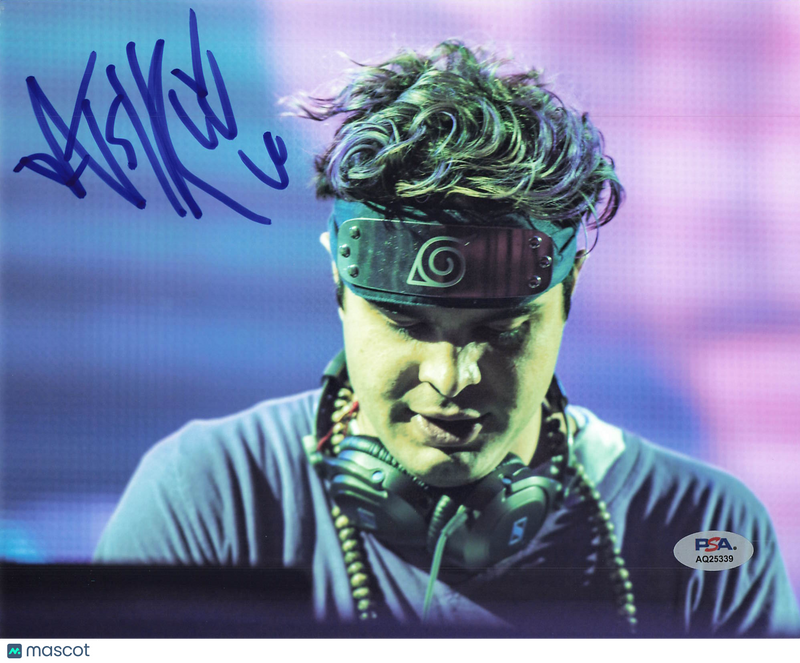 Datsik Signed 8x10 Photo PSA Autographed