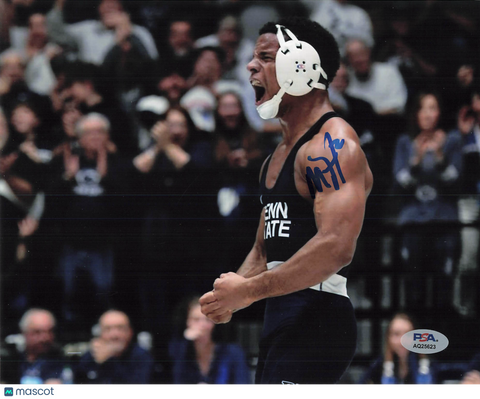Mark Hall Signed Wrestling 8x10 Photo PSA Autographed