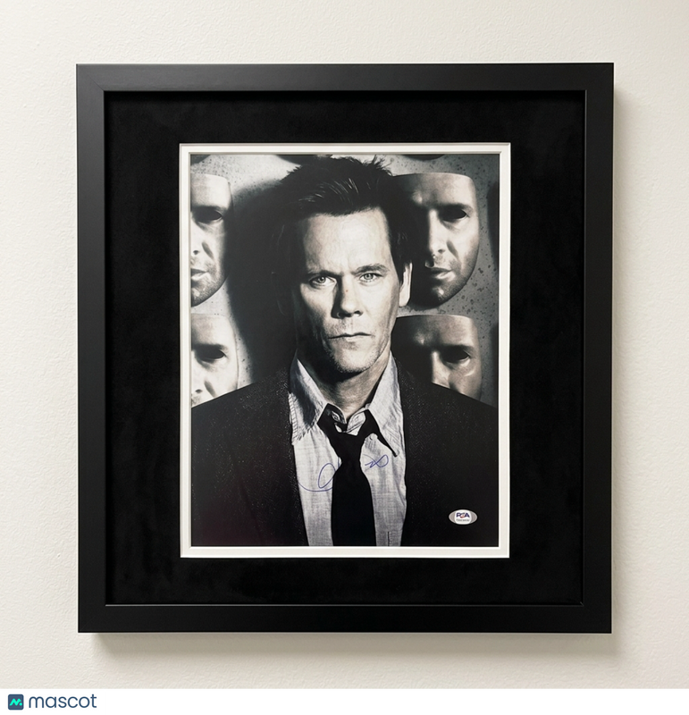 Kevin Bacon Signed  11x14 framed Photo The Following PSA Autographed