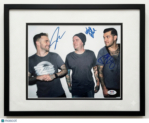 Hundred Handed Signed 8x10 Custom Framed Photo PSA Autographed