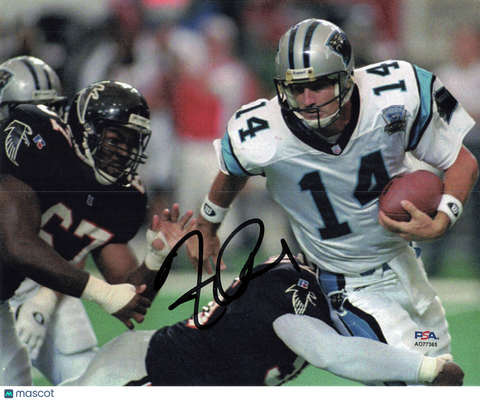 Frank Reich Signed Photo PSA Carolina Panthers