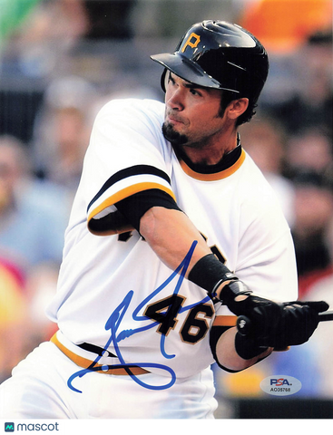 Garrett Jones Pittsburgh Pirates Signed 8x10 Photo PSA