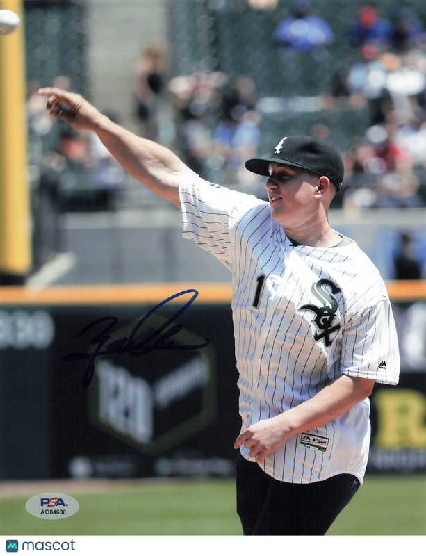Zack Collins Chicago White Sox Signed 8x10 Photo PSA
