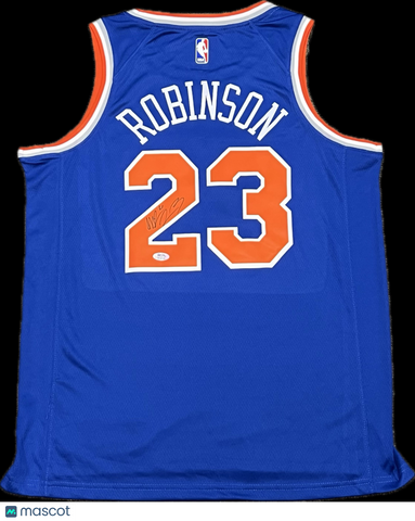 Mitchell Robinson Signed Jersey PSA New York Knicks Autographed