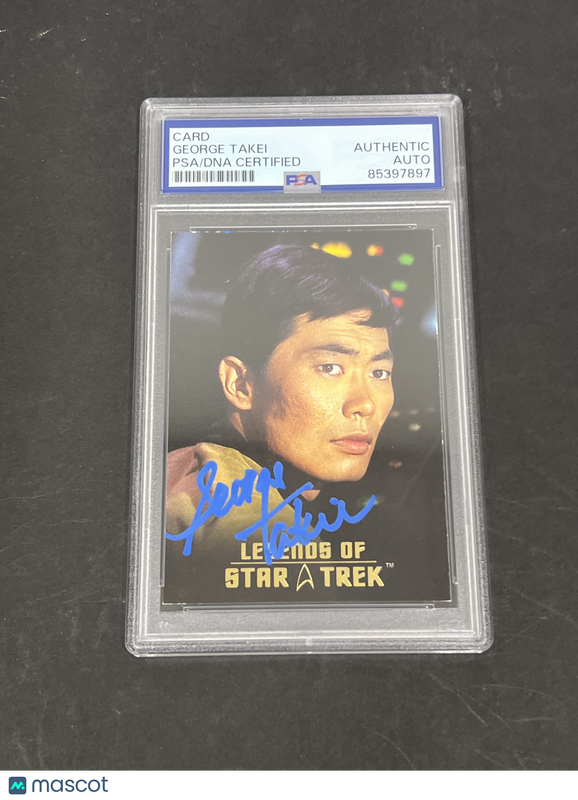 2004 Rittenhouse George Takei #L4 Signed Card PSA Autographed