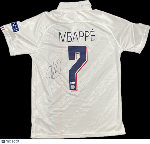 Kylian Mbappe Signed Jersey PSA Paris Saint-Germain Autographed