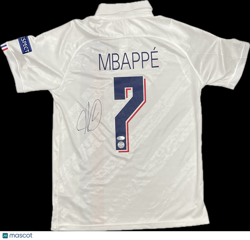 Kylian Mbappe Signed Jersey PSA Paris Saint-Germain Autographed