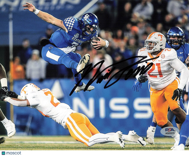 Will Levis Signed Kentucky Wildcats Football Photo PSA Autographed