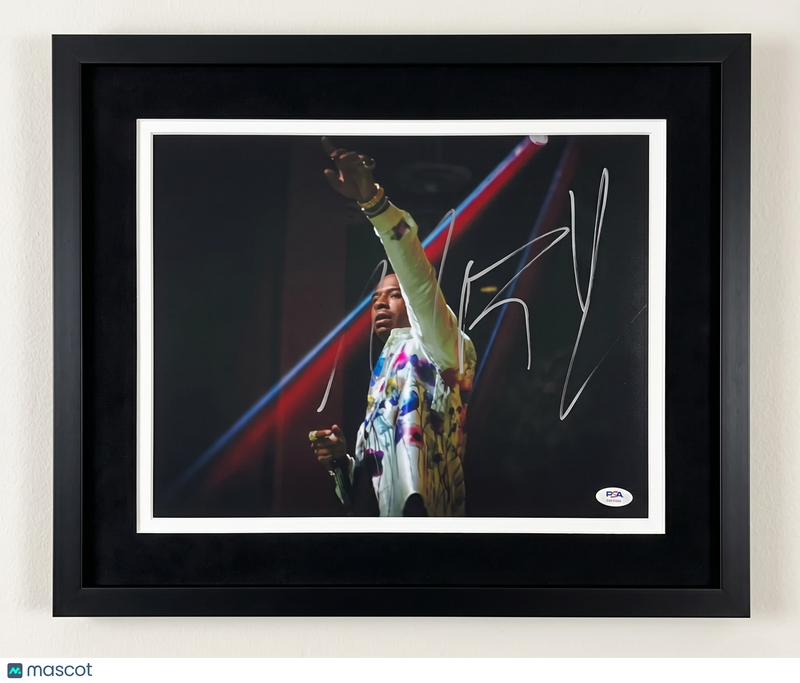 Moneybagg Yo signed 11x14 Custom Framed photo PSA/DNA Autographed