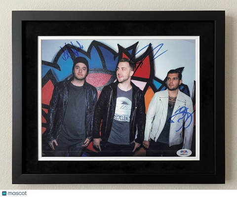 Hundred Handed Signed 8x10 Custom Framed Photo PSA Autographed