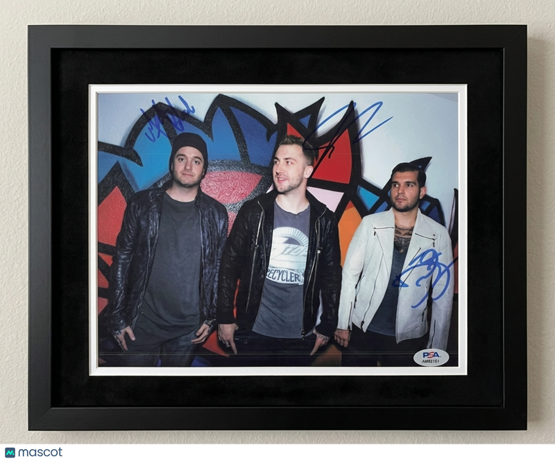 Hundred Handed Signed 8x10 Custom Framed Photo PSA Autographed