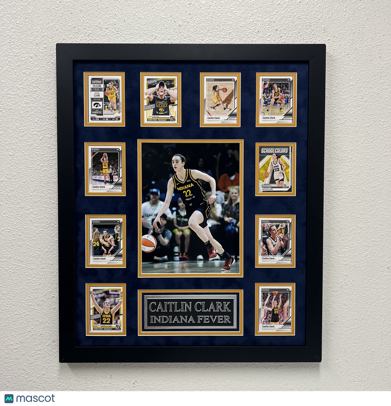Caitlin Clark 10-Card Custom Display Frame Indiana Fever