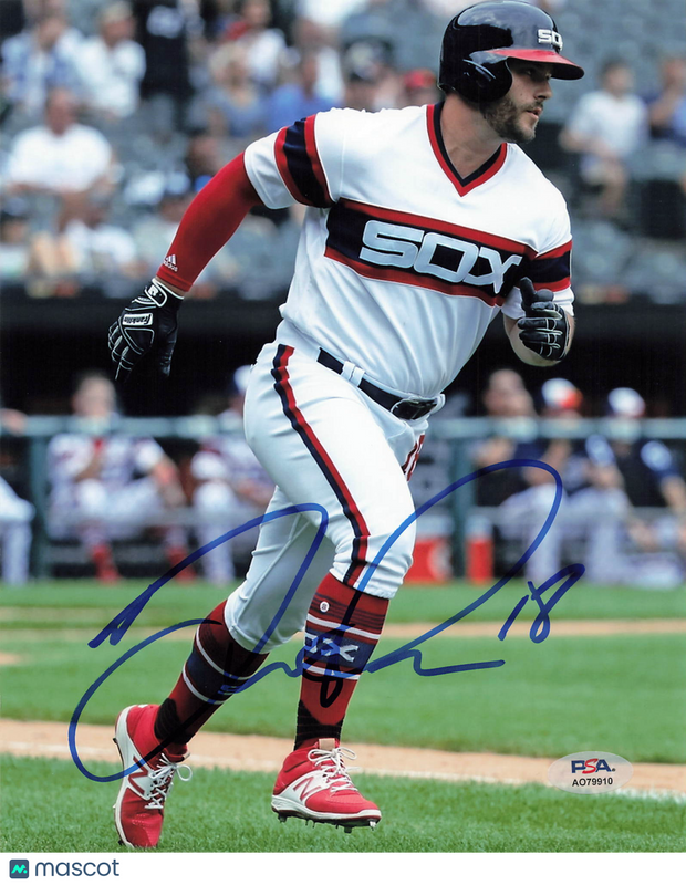 Daniel Palka Chicago White Sox Signed 8x10 Photo PSA