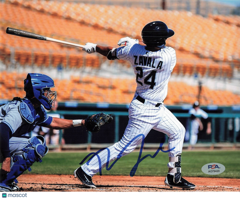 Seby Zavala Chicago White Sox Signed 8x10 Photo PSA