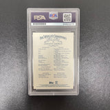2017 Topps Allen & Ginter X#35 Johnny Damon Signed Card PSA Auto 10 Red Sox