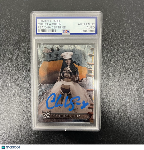 2025 Topps Chrome #61 Chelsea Green Signed Card PSA Autographed