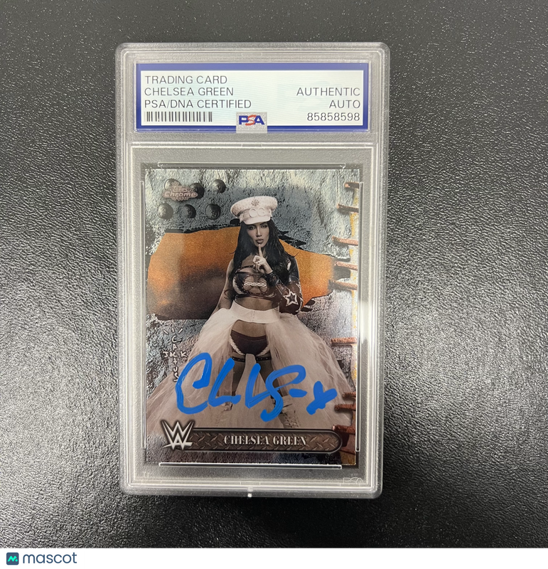 2025 Topps Chrome #61 Chelsea Green Signed Card PSA Autographed