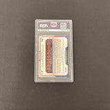 2015 Topps 1st Bowman Chrome#BCP159 Justin Steele Signed Card PSA Chicago Cubs