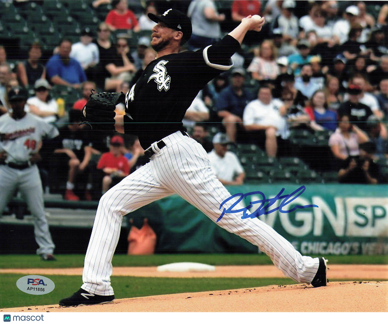 Ross Detwiler Chicago White Sox Signed 8x10 Photo PSA