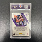 2023-24 Panini Phoenix Basketball#38 Malik Monk Signed Card PSA Sacramento Kings