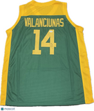 Jonas Valanciunas Signed Jersey PSA Lithuania Autographed