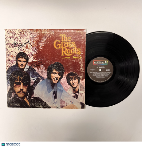 Creed Bratton of The Grass Roots Signed Lovin' Things Vinyl Album PSA