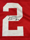 Caleb Downs Signed Jersey PSA/DNA Ohio State Buckeyes Autographed