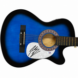 Jordan Davis Signed Guitar PSA Autographed