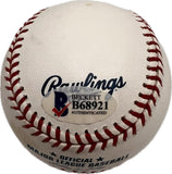 CC Sabathia Signed Baseball MLB BAS Autographed Yankees