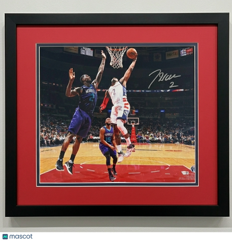 John Wall Washington Wizards Signed 16x20 Custom Framed Photo Fanatics Authentic