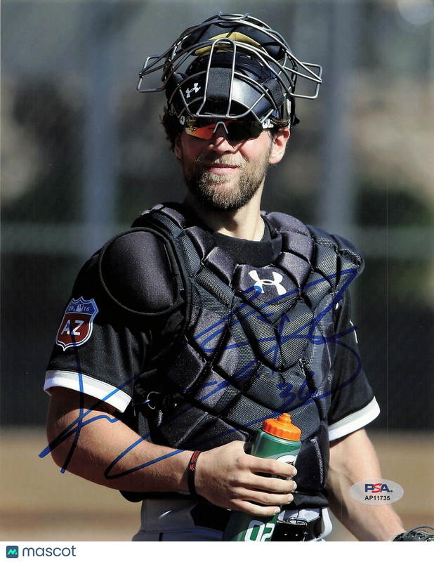 Kevan Smith Chicago White Sox Signed 8x10 Photo PSA