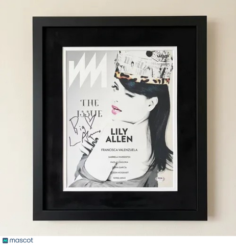 Lily Allen signed 11x14 Custom Framed photo PSA/DNA Autographed
