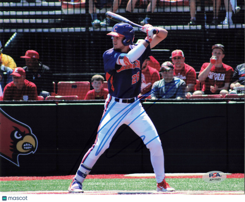 Seth Beer Clemson Tigers Signed 8x10 Photo PSA