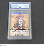 2002 Dirk Nowitzki Fleer Authentix#23 Signed Card Auto Auth Autographed