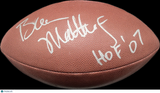 Bruce Matthews Tennessee Titans Signed Football JSA Autographed