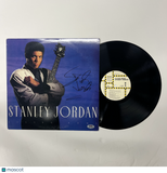 Stanley Jordan Signed Flying Home Vinyl Album PSA Autographed