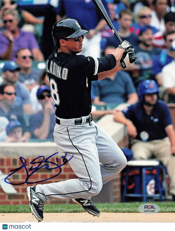 Tyler Saladino Chicago White Sox Signed 8x10 Photo PSA