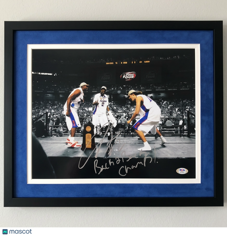 Corey Brewer Florida Gators Signed Basketball 11x14 Custom Framed Photo PSA
