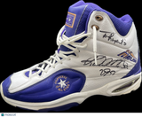 Karl Malone Signed Basketball Shoes Utah Jazz